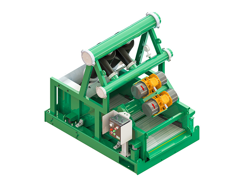 نظام إعادة تدوير الطين بما في ذلك مزيلات الرمل ومزيلات الطمي