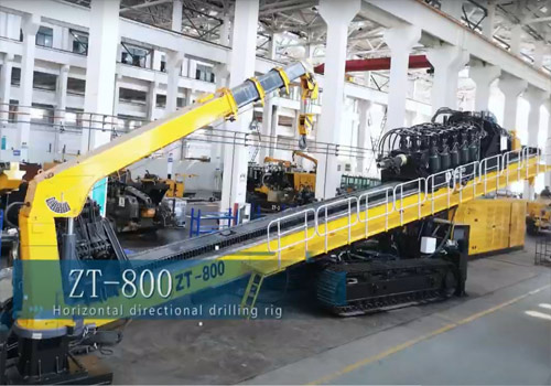 Drilling Made Effortless: The Intelligent Drillto ZT-800 HDD Rig