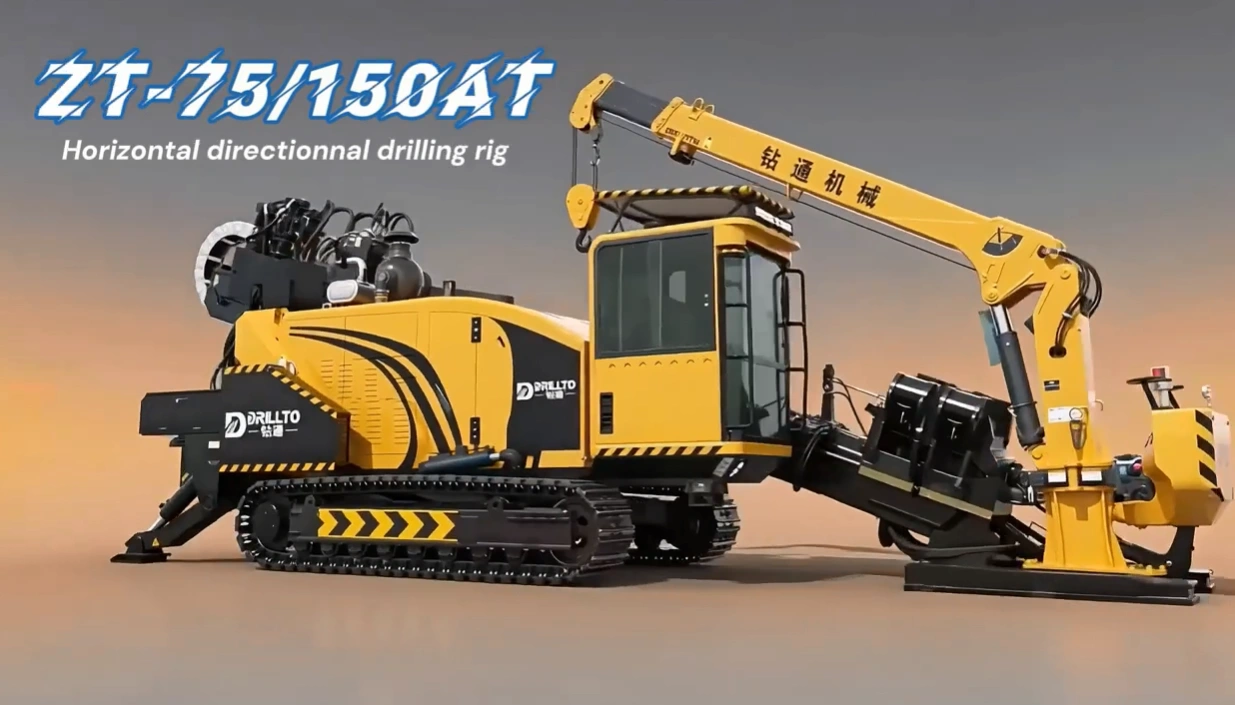 AI-generated ZT-75/150AT horizontal directional drilling rig machine
